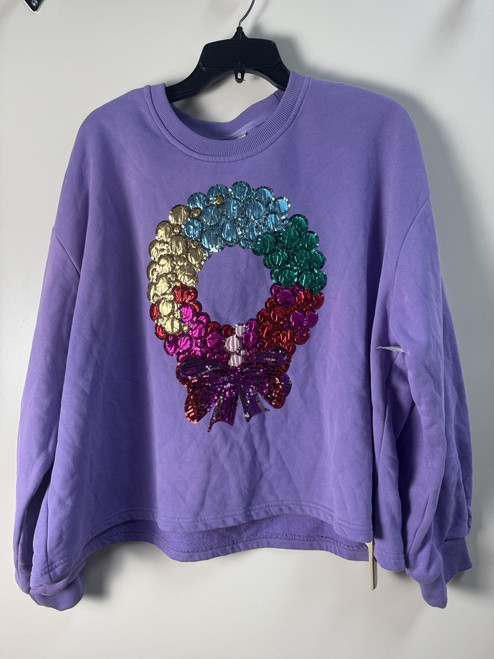 Vist Large View of Product Image Which is Used Queen of Sparkles Sweatshirt L-12/14