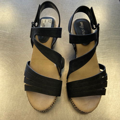 Vist Large View of Product Image Which is Used Easy Street Wedge Sandals 9.5