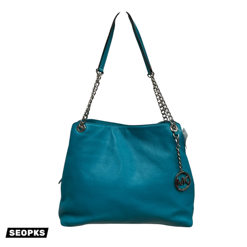 Vist Large View of Product Image Which is Used Michael Michael Kors Large Leather Handbag