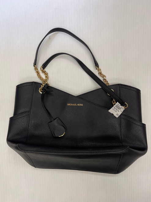 Vist Large View of Product Image Which is Used Michael Michael Kors Large Leather Handbag