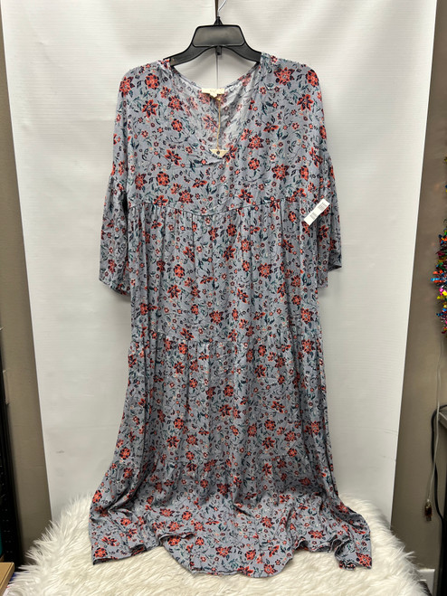 Vist Large View of Product Image Which is Used Easel Long Dress F S-4/6