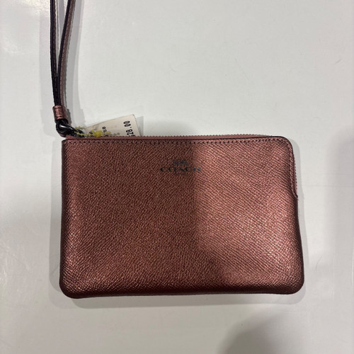 Vist Large View of Product Image Which is Used Coach Leather Wallet
