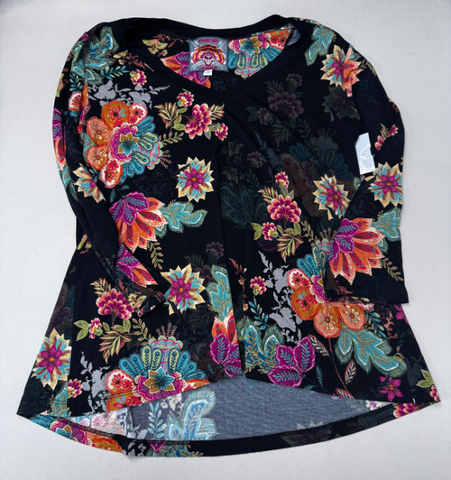 Vist Large View of Product Image Which is Used Johnny Was Long Sleeve Top M-8/10