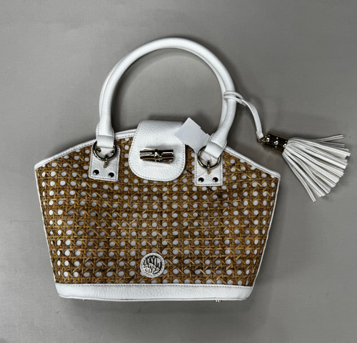 Vist Large View of Product Image Which is Used Lilly Pulitzer Small Leather Handbag