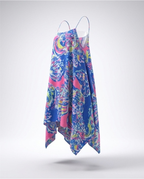 Vist Large View of Product Image Which is Used Lilly Pulitzer Short Dress F L-12/14
