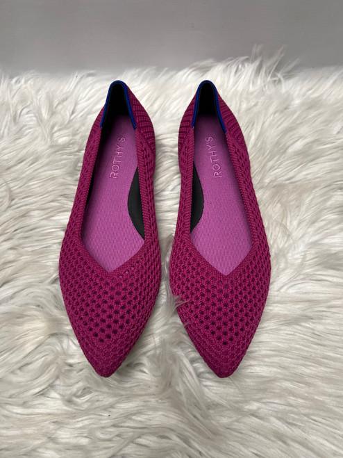 Vist Large View of Product Image Which is Used Rothy's Flats 7