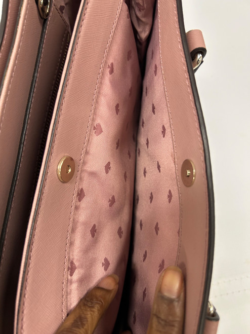 Vist Large View of Product Image Which is Used Kate Spade New York Large Leather Handbag