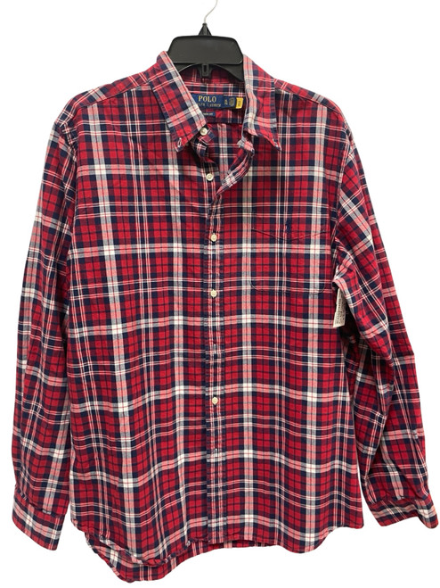 Vist Large View of Product Image Which is Used Polo Ralph Lauren Mens Long Sleeve Top XL/17-17.5