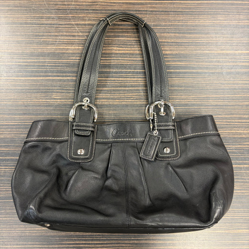Vist Large View of Product Image Which is Used Coach Small Leather Handbag