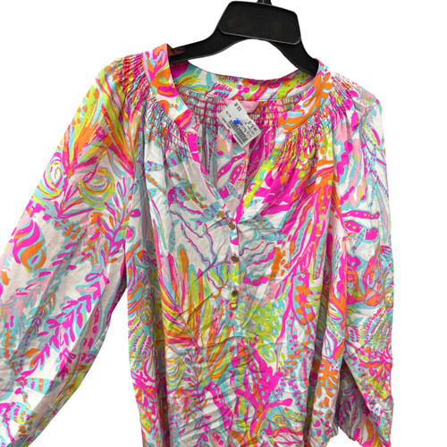 Vist Large View of Product Image Which is Used Lilly Pulitzer Long Sleeve Top XL-16