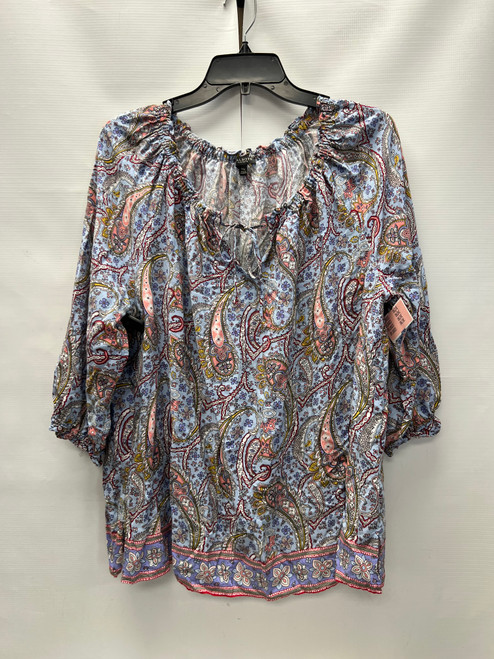 Vist Large View of Product Image Which is Used Talbots Short Sleeve Top 1X-18