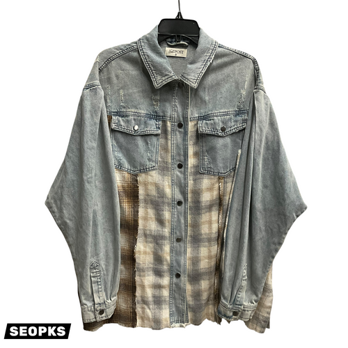 Vist Large View of Product Image Which is Used THE POST Long Light Jacket M-8/10
