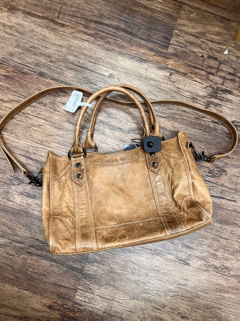 Vist Large View of Product Image Which is Used Frye Large Leather Handbag