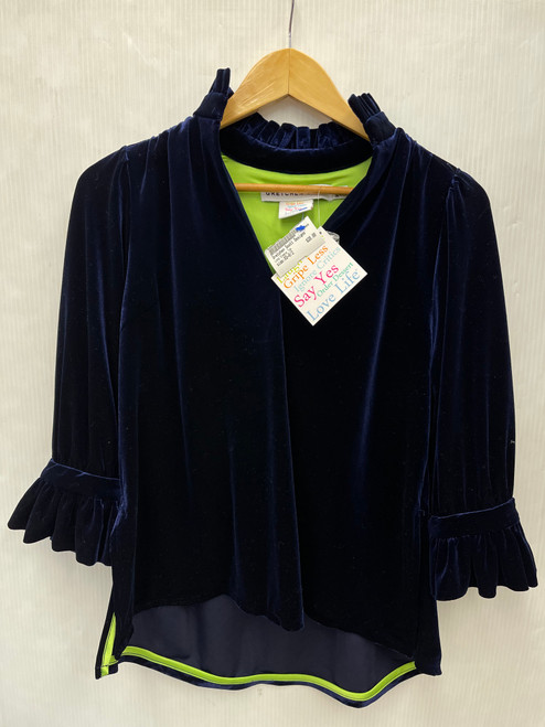 Vist Large View of Product Image Which is Used Gretchen Scott Designs Long Sleeve Top XS-0/2