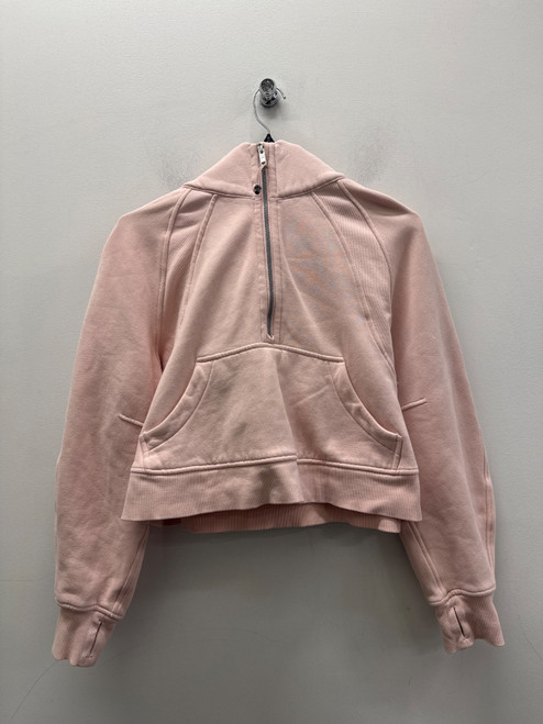 Vist Large View of Product Image Which is Used Lululemon Athletica Pink Active Sweatshirt XS-0/2