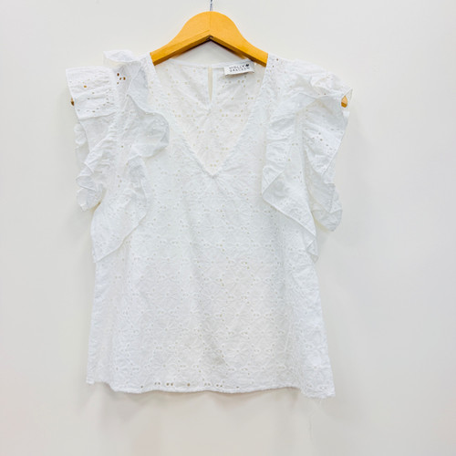 Vist Large View of Product Image Which is Used Molly Bracken Short Sleeve Top S-4/6