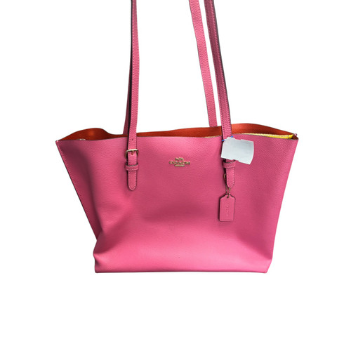 Vist Large View of Product Image Which is Used Coach Large Leather Handbag
