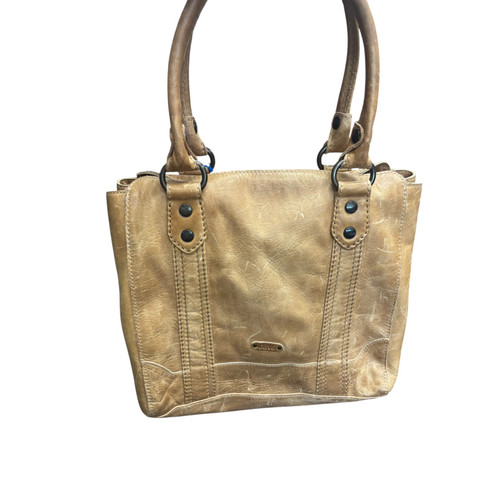 Vist Large View of Product Image Which is Used Frye Large Leather Handbag