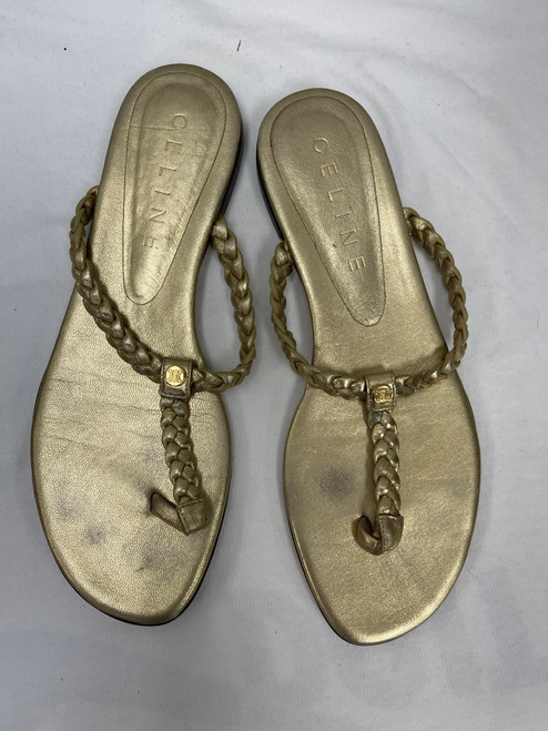 Vist Large View of Product Image Which is Celine Sandals 7 as is