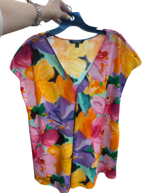 Vist Large View of Product Image Which is Used Lauren Ralph Lauren Sleeveless Top L-12/14