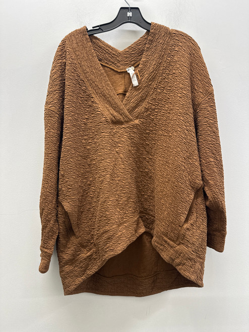 Vist Large View of Product Image Which is Used brown Lululemon Athletica Active Sweatshirt L-12/14