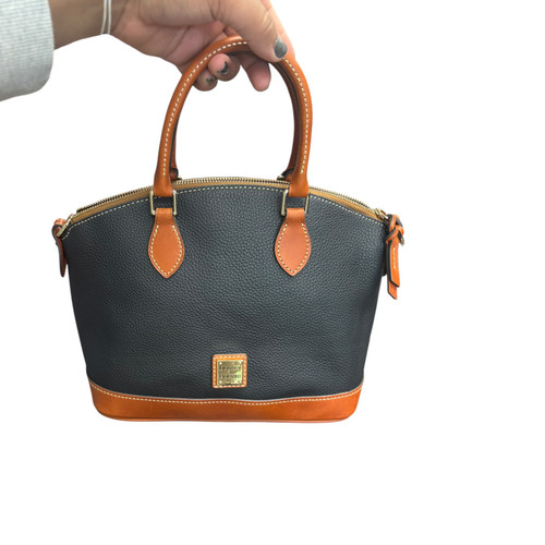 Vist Large View of Product Image Which is Used Dooney & Bourke Large Leather Handbag