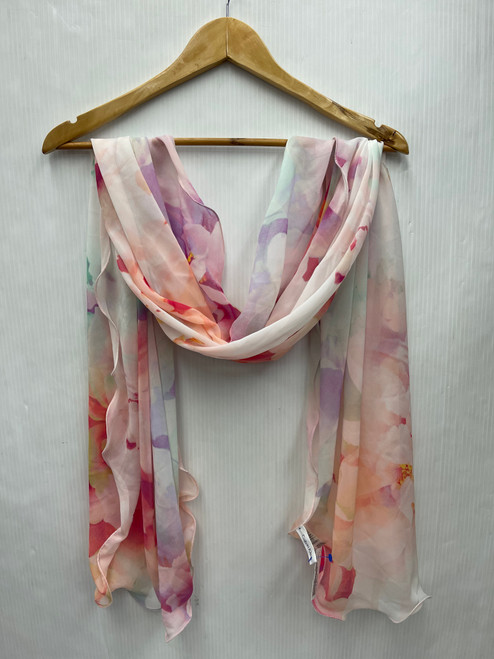 Vist Large View of Product Image Which is Used Calvin Klein Lightweight Scarf