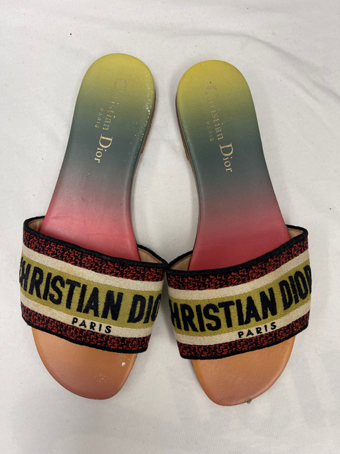 Vist Large View of Product Image Which is Dior Sandals 7 as is 