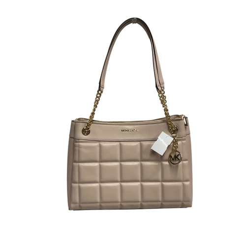Vist Large View of Product Image Which is Used Michael Michael Kors Large Leather Handbag