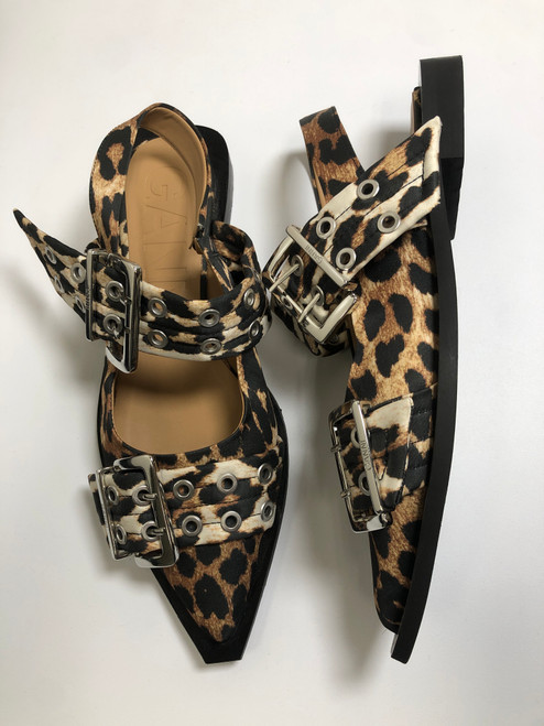 Vist Large View of Product Image Which is Used Ganni Flats 8.5/39