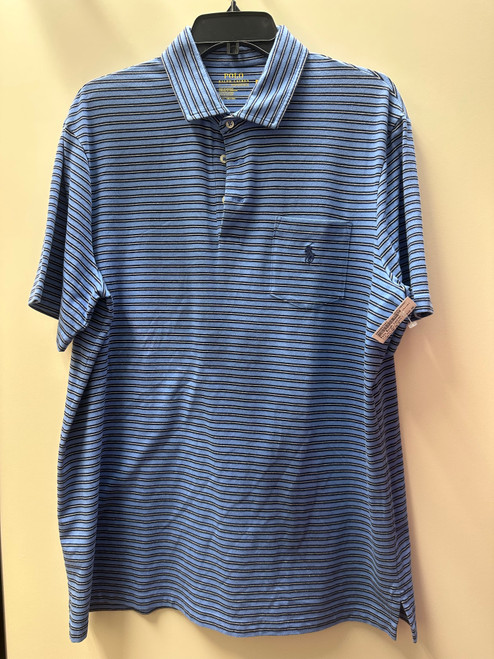 Vist Large View of Product Image Which is Used Polo Ralph Lauren Mens Short Sleeve Top L/16-16.5