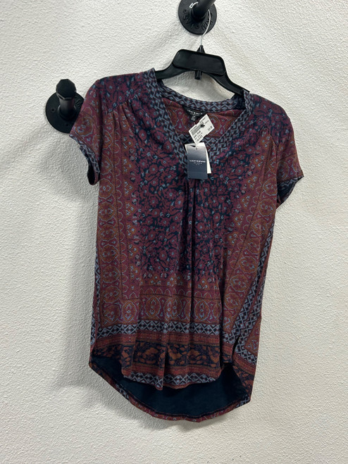 Vist Large View of Product Image Which is Used Lucky Brand Short Sleeve Top S-4/6