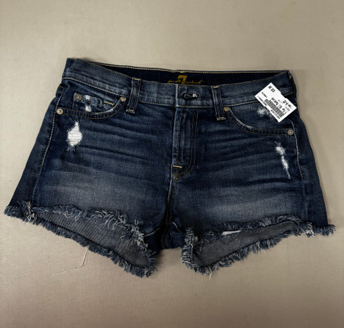 Vist Large View of Product Image Which is Used 7 For All Mankind Shorts 0-25
