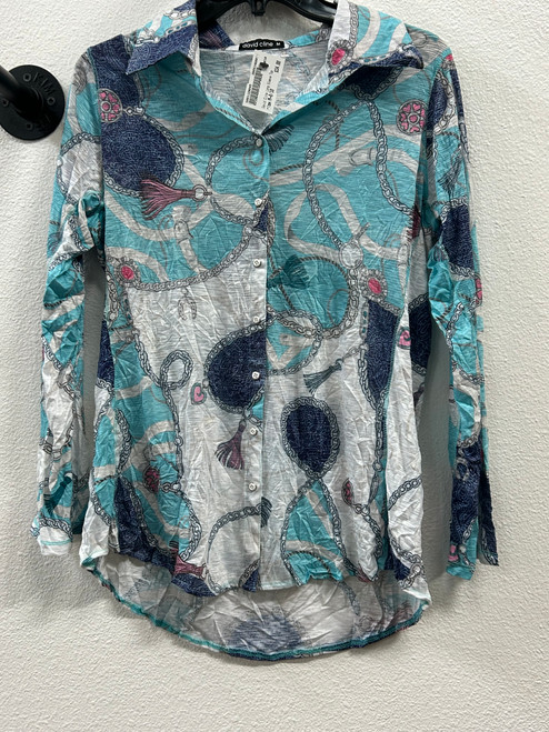 Vist Large View of Product Image Which is Used Unbranded Long Sleeve Top M-8/10