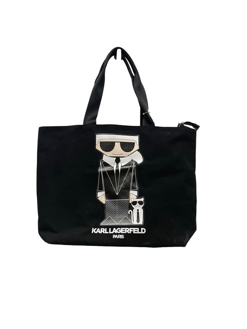 Vist Large View of Product Image Which is Used Karl Lagerfeld Large Handbag