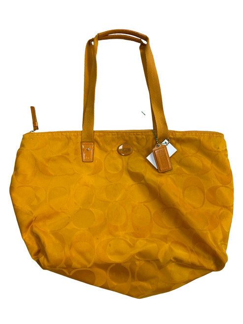 Vist Large View of Product Image Which is Used Coach Large Handbag