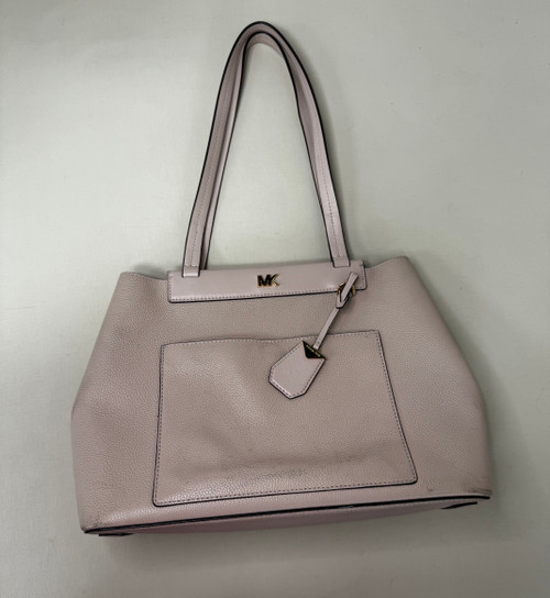 Vist Large View of Product Image Which is Used Michael Michael Kors Large Leather Handbag