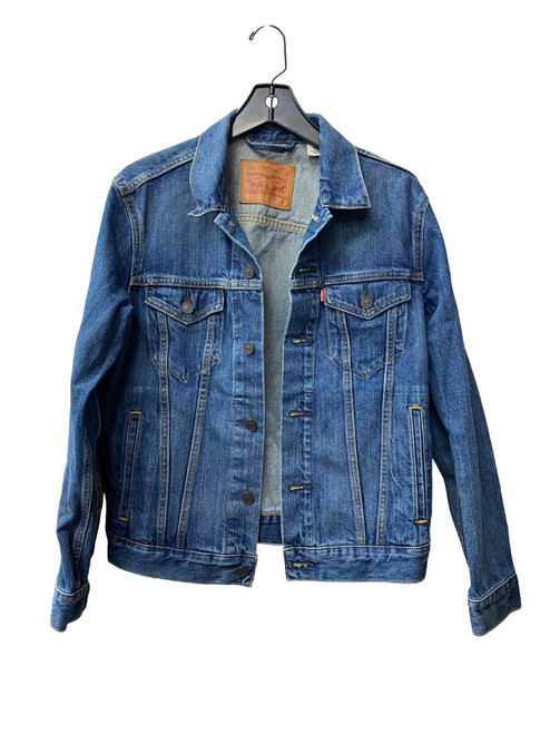 Vist Large View of Product Image Which is Used Levi's Mens Denim Jacket S