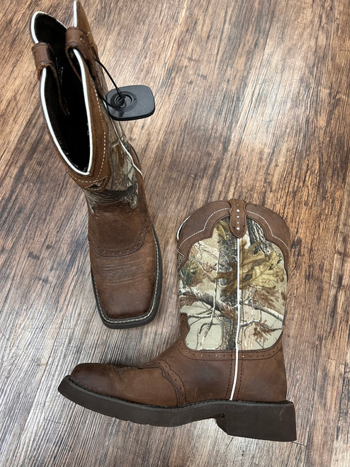 Vist Large View of Product Image Which is Used Justin Boots Tall Boots 8.5