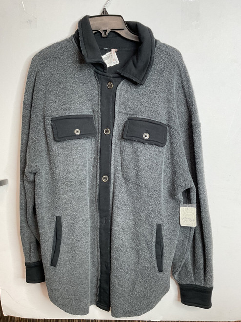 Vist Large View of Product Image Which is Used Free People Short HeavyCoat XS-0/2