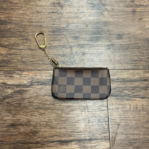 Vist Large View of Product Image Which is Used Louis Vuitton Leather Wristlet