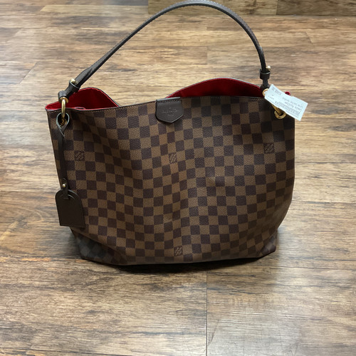 Vist Large View of Product Image Which is Used Louis Vuitton Large Leather Handbag