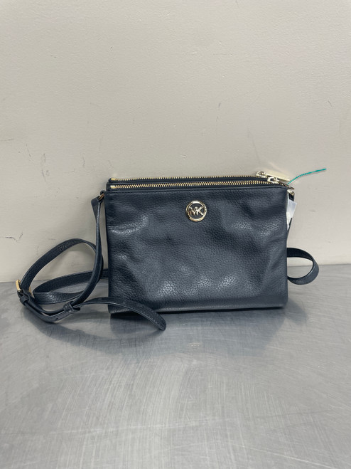 Vist Large View of Product Image Which is Used Black Michael Kors Small Leather Handbag