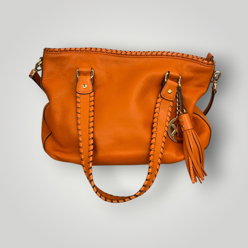 Vist Large View of Product Image Which is Used Michael Kors Large Leather Handbag