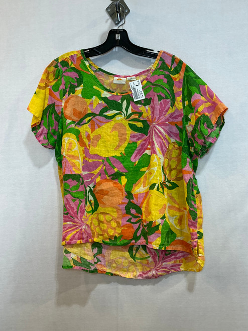 Vist Large View of Product Image Which is Used C&C California Short Sleeve Top 1X-18