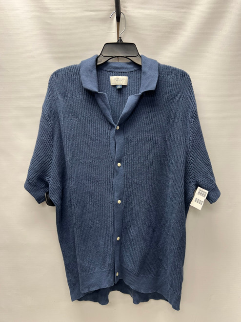 Vist Large View of Product Image Which is Used American Eagle Mens Short Sleeve Top L/16-16.5