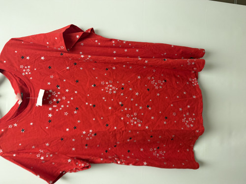 Vist Large View of Product Image Which is Used Lane Bryant Short Sleeve Top 3X-22
