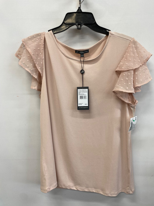 Vist Large View of Product Image Which is Used Adrianna Papell Short Sleeve Top L-12/14