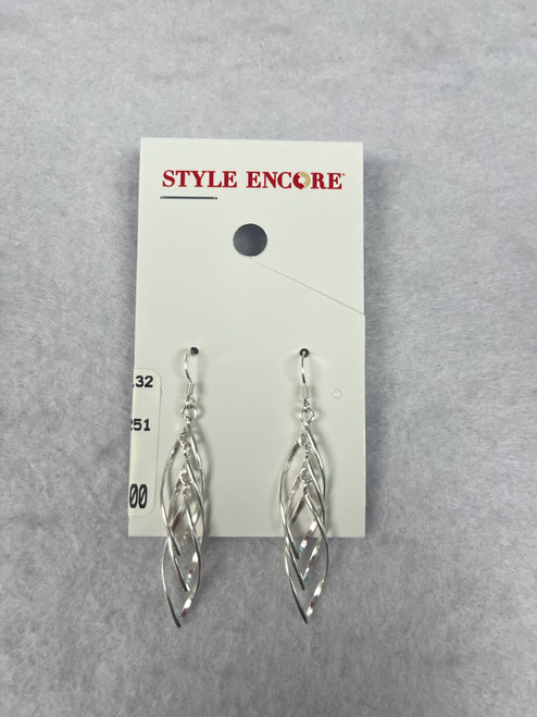 Vist Large View of Product Image Which is Used .925 Earrings