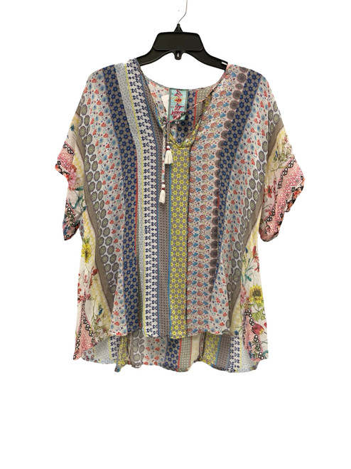 Vist Large View of Product Image Which is Used Johnny Was Short Sleeve Top S-4/6